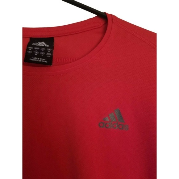 ADIDAS‎ Men's Formotion Red Black Long Sleeve Shirt Medium - Picture 9 of 10
